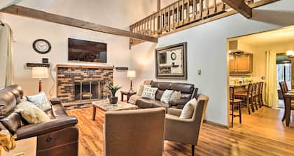 Near Big Boulder Mtn: Cabin w/ Furnished Deck