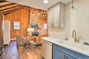 Interior - Renovated & Spacious Cabin w/ Patio & Grounds (Lake Geneva)