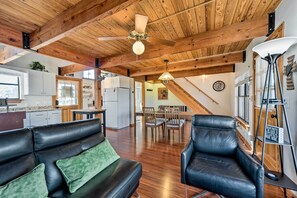 House (1 Bedroom) | Interior - Pet-friendly Fredericksburg Cabin w/ Hot Tub! (Fredericksburg)