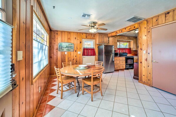 House (2 Bedrooms) | Interior - Beautiful Cabin w/ Deck on East Verde River! (Payson)