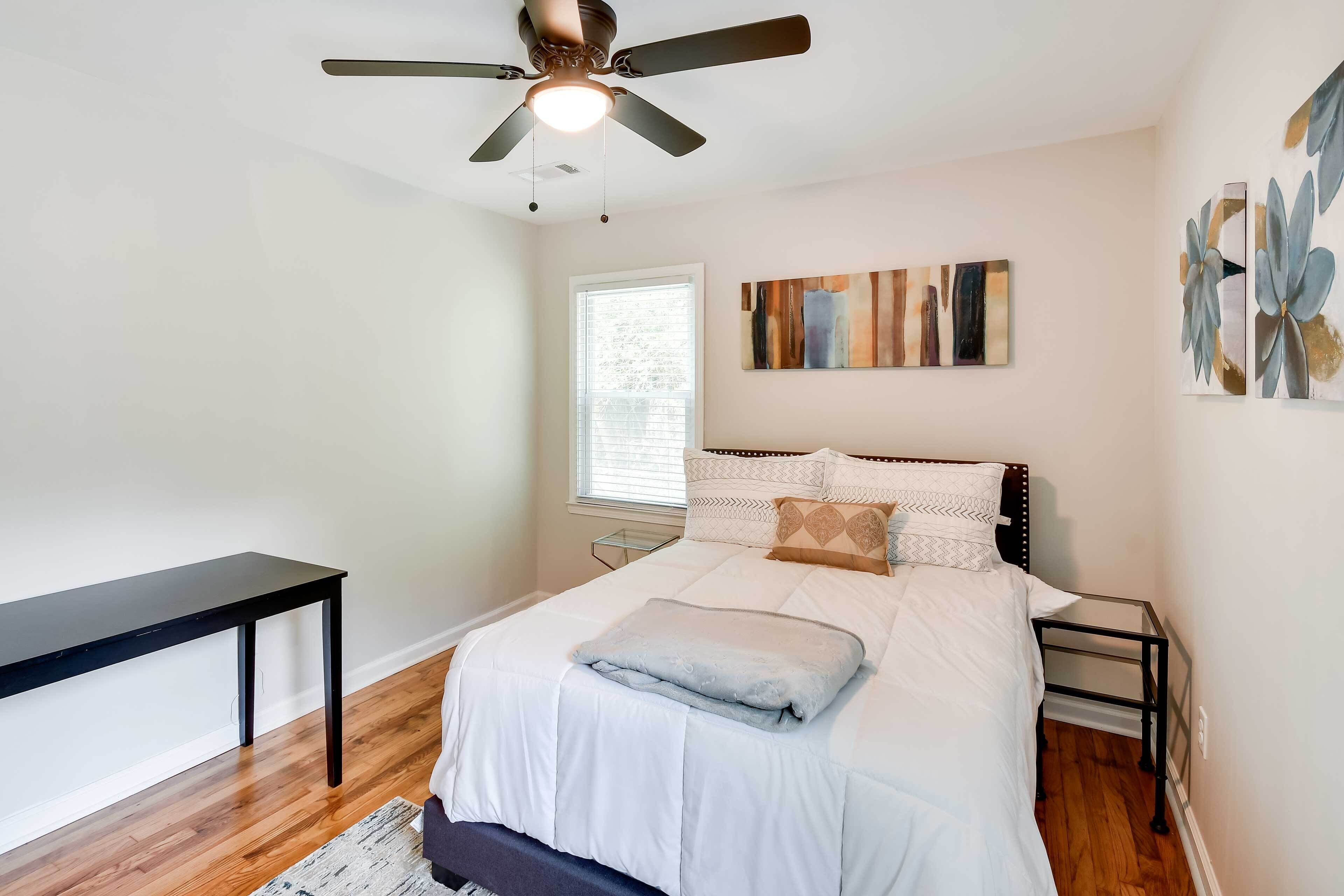 3 bedrooms, free cots/infant beds, bed sheets