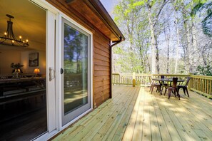 House (3 Bedrooms) | Interior - Peaceful Candler Cabin w/ Private Hot Tub! (Candler)