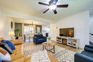House (3 Bedrooms) | Interior - Peaceful Candler Cabin w/ Private Hot Tub! (Candler)