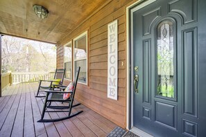 House (3 Bedrooms) | Interior - Peaceful Candler Cabin w/ Private Hot Tub! (Candler)