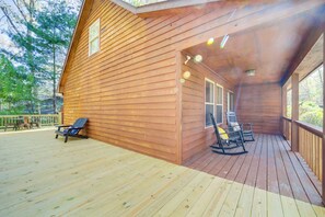 House (3 Bedrooms) | Interior - Peaceful Candler Cabin w/ Private Hot Tub! (Candler)