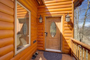 House (3 Bedrooms) | Interior - Deck + Scenic Views: Beech Mountain Cabin (Banner Elk)