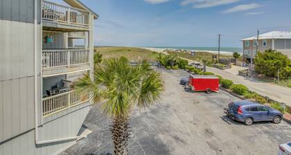 Ocean-view Balcony: Carolina Beach Condo!