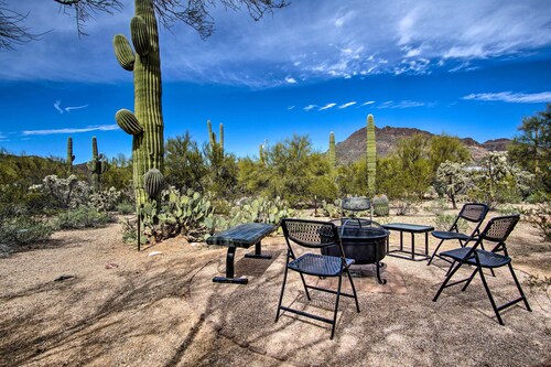 Sunny Tucson Home w/ Patios on 5 Acres!