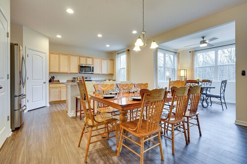 Private Backyard! Spacious Home 25 Mi to Columbus