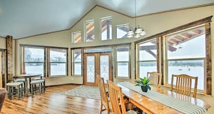 All-season Bonners Ferry Home w/ Views