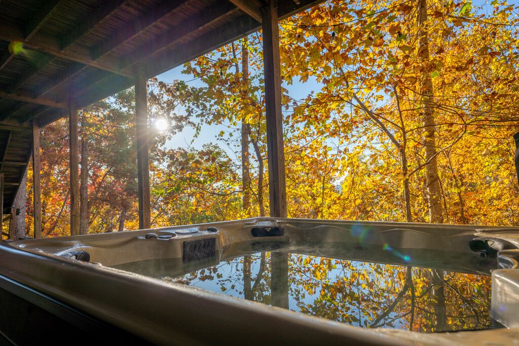 مغطس سبا خارجي