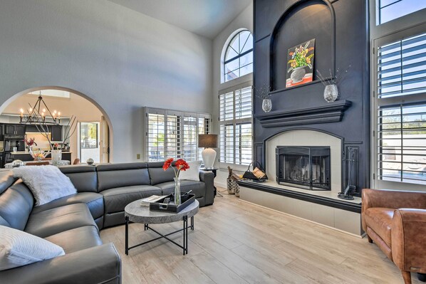 House (4 Bedrooms) | Front of property - Heated Saltwater Pool: Spacious Home in Scottsdale (Scottsdale)