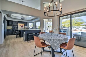 Interior - Heated Saltwater Pool: Spacious Home in Scottsdale (Scottsdale)