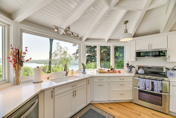House (Multiple Bedrooms) | Interior - Finger Lakes Vacation Rental w/ Hot Tub & Pool (Naples)