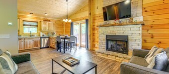 กระท่อมแม็กกี้วาลลีย์ 4 ไมล์ถึง Cataloochee Ski Area!