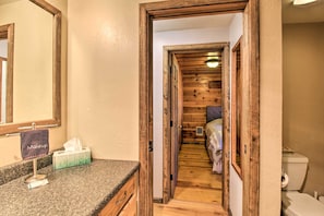 House (3 Bedrooms) | Interior - Deck & Grill: Pet-friendly Lakeside Cabin (Lakeside)