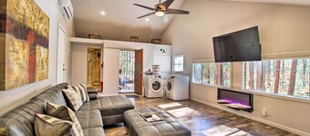 Deck & Grill: Pet-friendly Lakeside Cabin