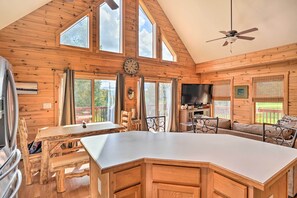House (2 Bedrooms) | Interior - Grand Windham Retreat w/ Fire Pit & Game Room (Windham)