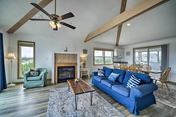 Interior - Avon Home on the Channel w/ Hot Tub & Deck! (Avon)