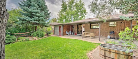 Façade de l’hébergement