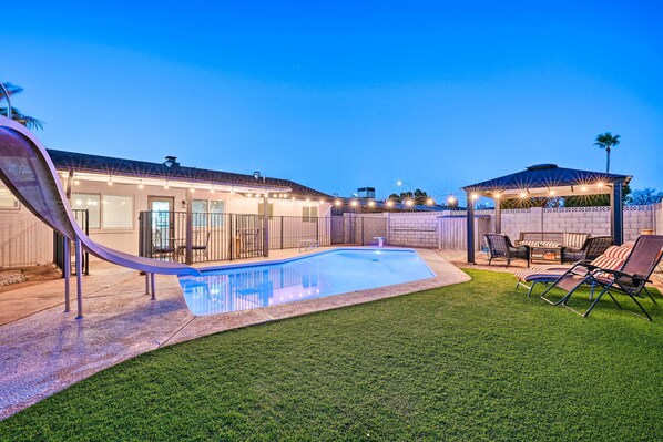 House (3 Bedrooms) | Front of property - Mesa Home w/ Outdoor Pool - 2 Mi to Sloan Park! (Mesa)