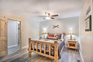 House (3 Bedrooms) | Interior - Game Room & Wooded Views: Pinetop Cabin! (Pinetop)