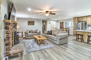 House (3 Bedrooms) | Interior - Game Room & Wooded Views: Pinetop Cabin! (Pinetop)