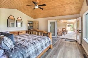 House (3 Bedrooms) | Interior - Game Room & Wooded Views: Pinetop Cabin! (Pinetop)