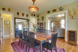 House (5 Bedrooms) | Interior - 1915 Historic Cambridge Property w/ Fire Pit! (Cambridge)