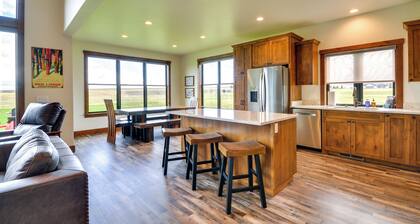 Sleek Red Lodge Home Rental w/ Private Hot Tub!