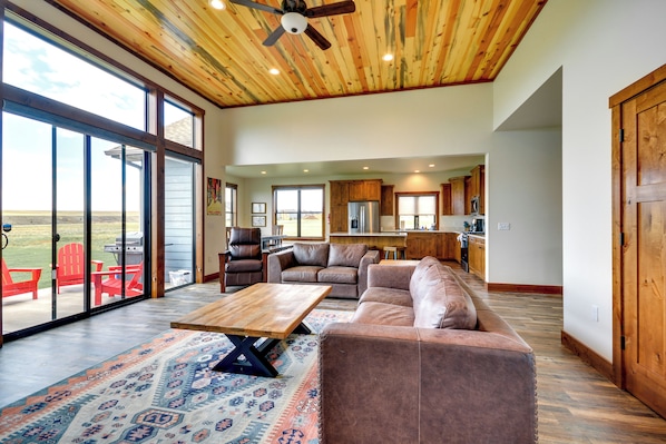 Interior - Sleek Red Lodge Home Rental w/ Private Hot Tub! (Red Lodge)