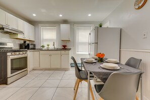 Microwave, oven, stovetop, high chair - Pet-friendly Providence Home, 2 Mi to Downtown! (Providence)