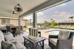 House (3 Bedrooms) | Interior - Pool & Gulf Access Canal: Chic Cape Coral Home! (Cape Coral)