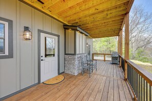 House (2 Bedrooms) | Interior - Smoky Mountain Cabin Rental: Game Room, Fire Pit! (Andrews)