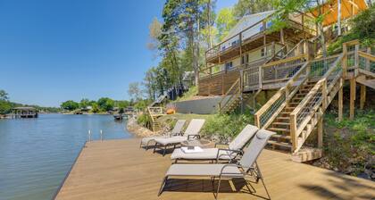 Private Hot Tub: Stunning Logan Martin Lake Home