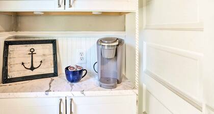 Chic Cottage w/ Private Yard: Steps to Beach!