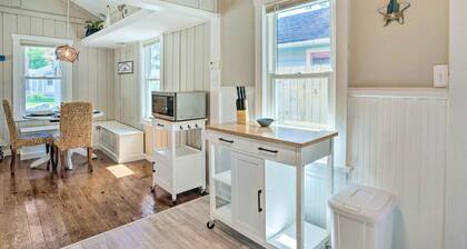 Chic Cottage w/ Private Yard: Steps to Beach!