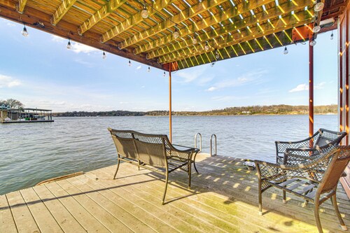 Grove Lake House w/ Boat Dock & Outdoor Spots!
