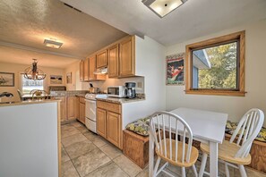 Interior - Fireplace! Waterfront Gem Near Leelanau Wine Trail (Suttons Bay)