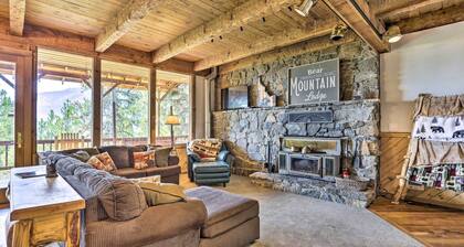 Peaceful Cabin w/ Mtn + River Views, Fire Pit