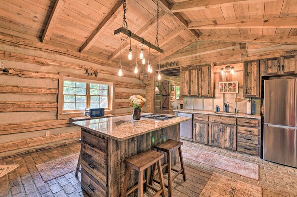 House (0 Bedroom) | Interior - 'turkey Hollow Cabin' w/ Stunning Open Views! (Clyde)