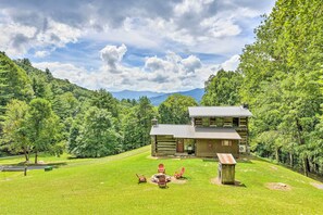 House (0 Bedroom) | Interior - 'turkey Hollow Cabin' w/ Stunning Open Views! (Clyde)
