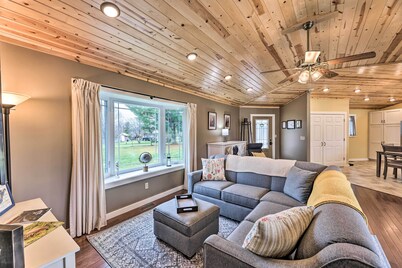 Modern Marlinton Home w/ Hot Tub & Mtn Views!