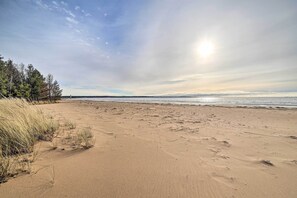 Beach - Spacious Michigan Home w/ Private Hot Tub (Gladstone)