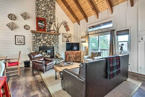 House (3 Bedrooms) | Interior - Lovely Lake Arrowhead Cabin w/ Furnished Deck (Lake Arrowhead)