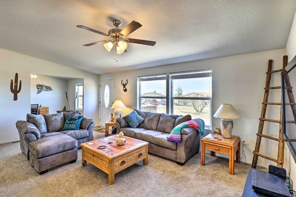 House (3 Bedrooms) | Interior - Desert Escape Off I-10 w/ Over 1 Enclosed Acre! (Benson)