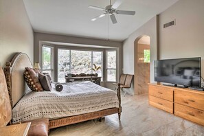 House (2 Bedrooms) | 2 bedrooms, desk, bed sheets - Gold Canyon Getaway w/ Golf + Community Perks (Gold Canyon)