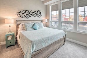 Apartment (2 Bedrooms) | Interior - Luxe Manistee Condo w/ Balcony & River Views! (Manistee)