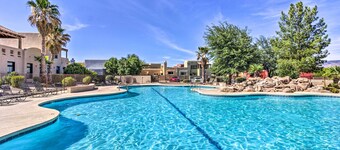 Sunny Adobe Retreat w/ Hot Tub & Mtn Views!