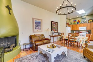 Apartment (2 Bedrooms) | Interior - Sunny Adobe Retreat w/ Hot Tub & Mtn Views! (Tubac)